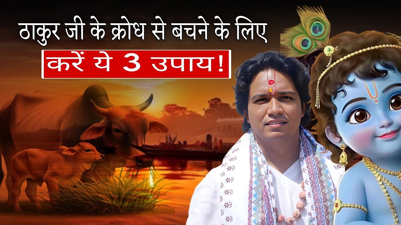 ठाकुर जी के क्रोध से बचना चाहते हैं?